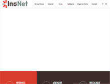 Tablet Screenshot of inonet.pl